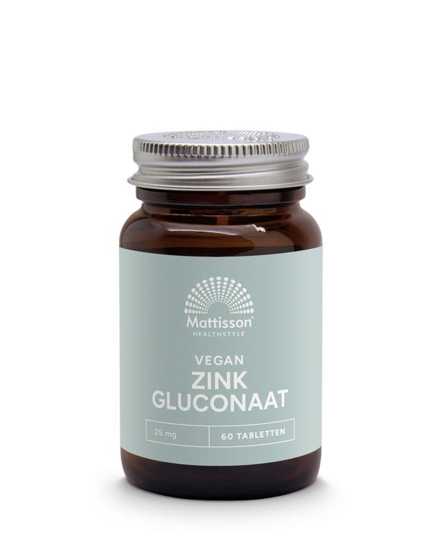 Mattisson Zink Gluconaat 25Mg