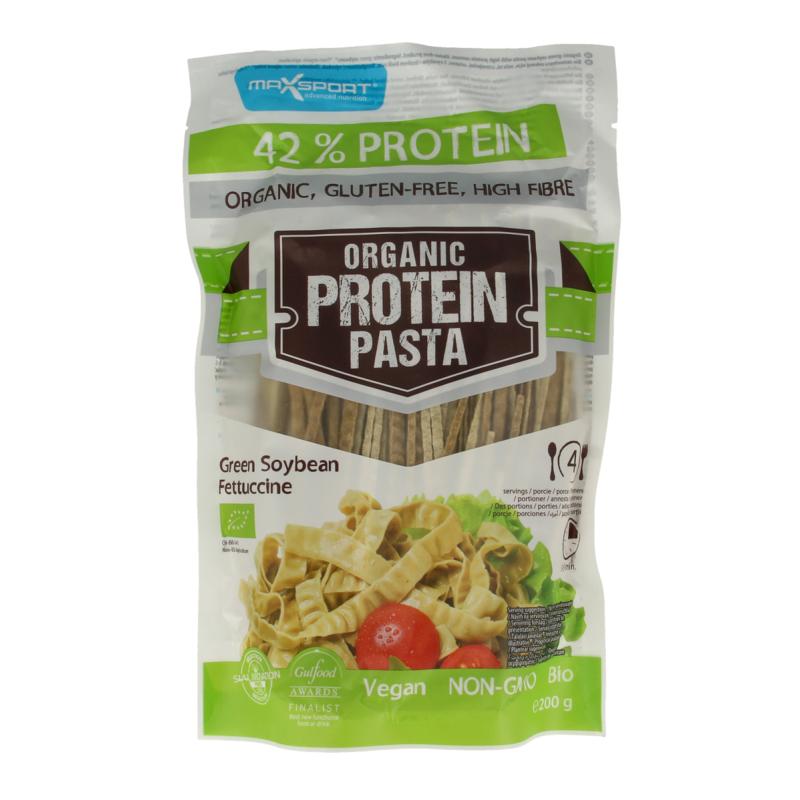 Maxsport Protein Pasta Green Soybean Fettucine Bio