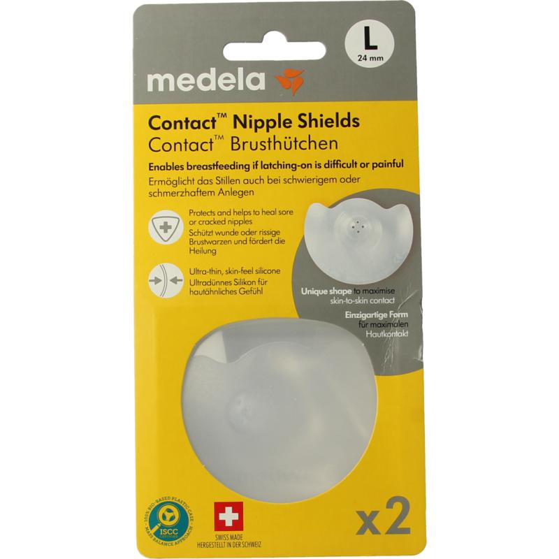 Medela Contact Tepelhoedjes Maat L