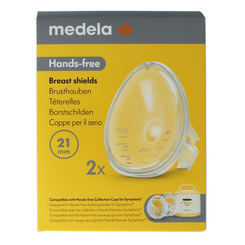 Medela Handsfree Borstschild Symphony Maat L 21Mm