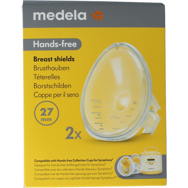 Medela Handsfree Borstschild Symphony Maat S 27Mm