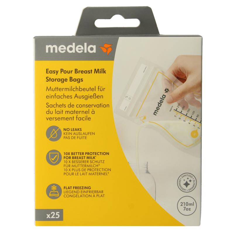 Medela Moedermelk Bewaarzakjes 210Ml