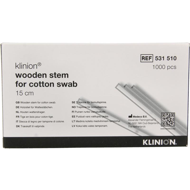 Medispo Wattendrager Hout Naakt 15Cm