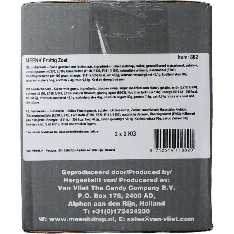 Meenk Fruitig Zoet Winegums