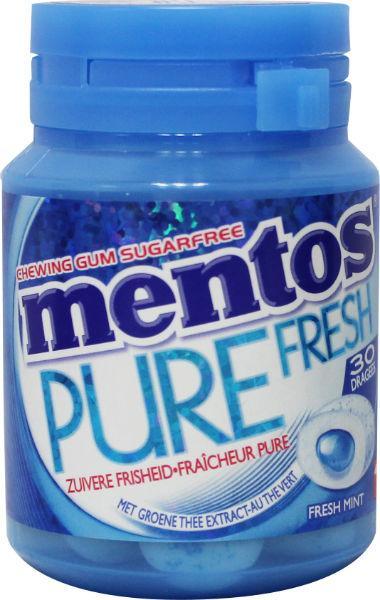 Mentos Gum Pure Fresh Mint Pot
