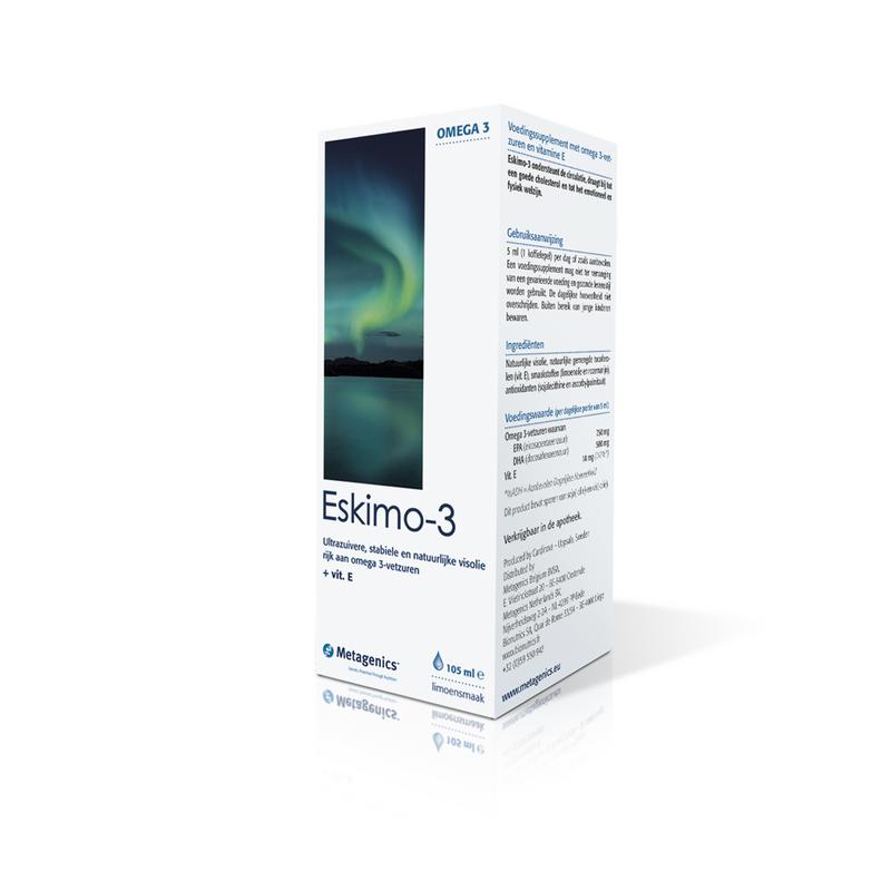 Metagenics Eskimo 3 Vloeibaar Limoen