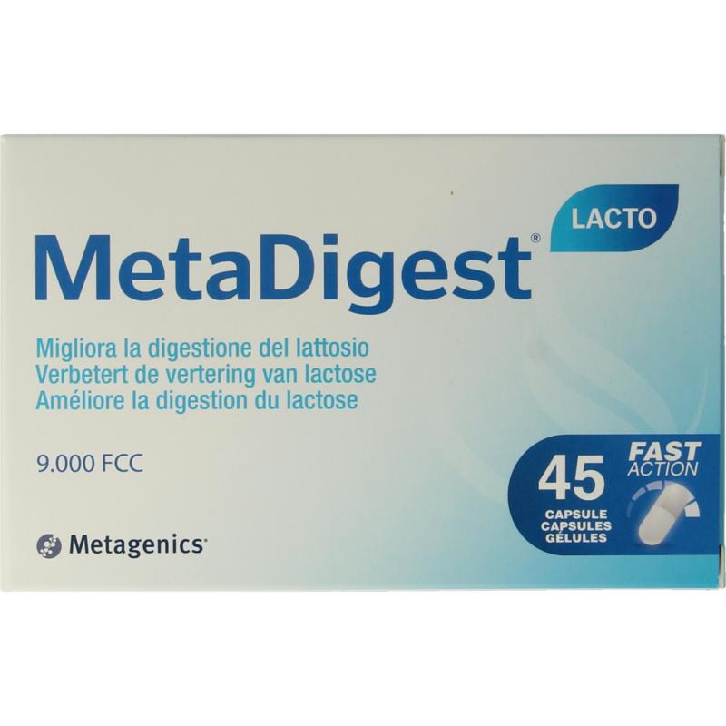 Metagenics Metadigest Lacto Blister