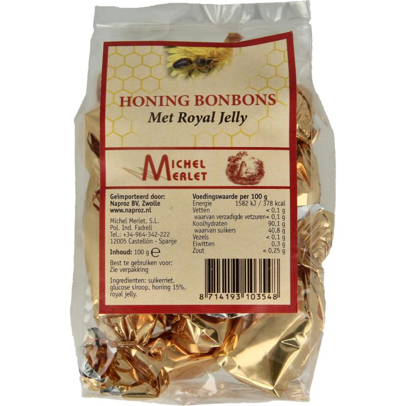 Michel Merlet Honing Bonbons Royal Jelly