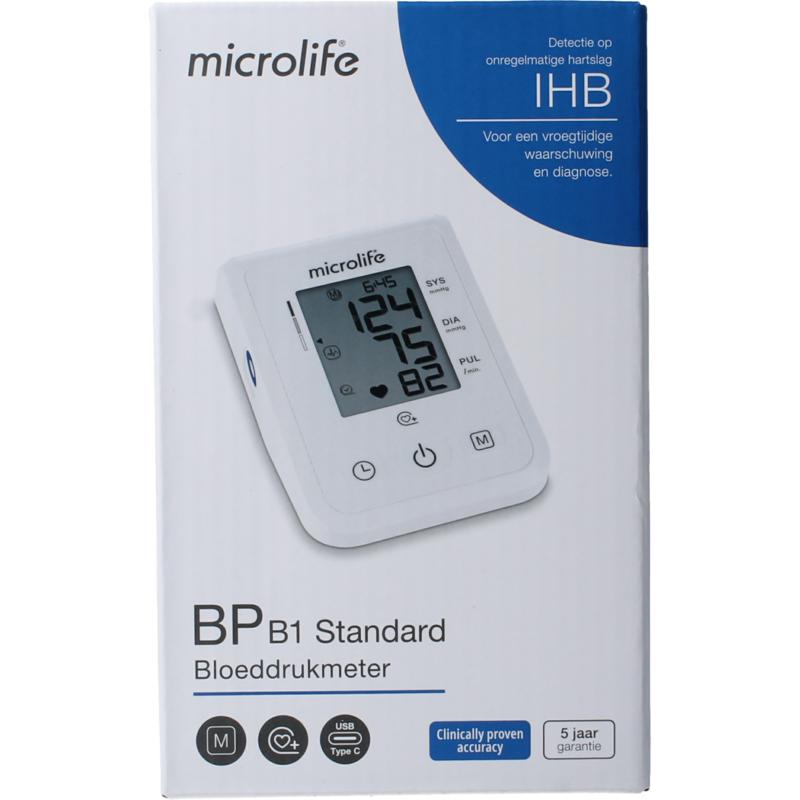 Microlife Bpb1 Bloeddrukmeter Standaard