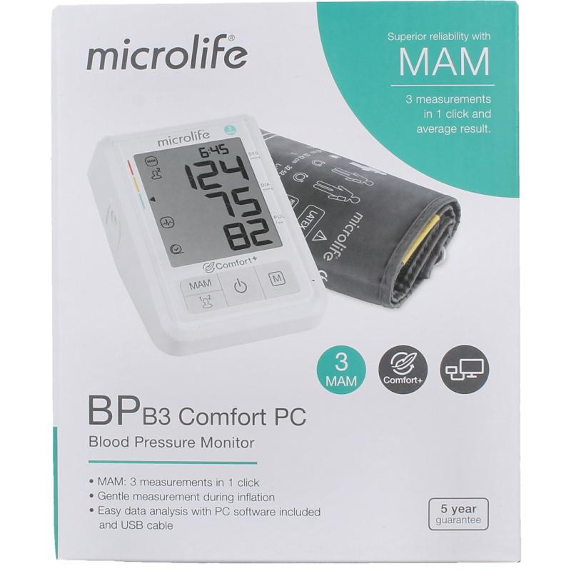 Microlife Mic Bpb3 Comfort Bloeddrukmonitor