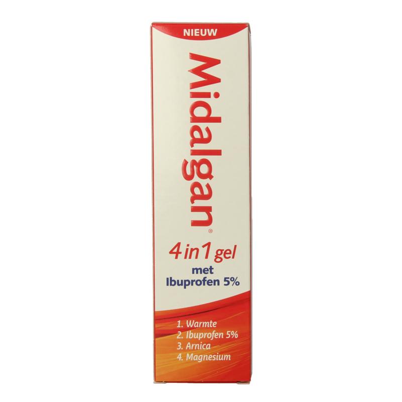 Midalgan 4 In 1 Gel + 5% Ibuprofen