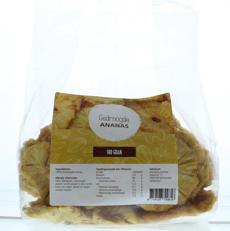 Mijnnatuurwinkel Ananas Ringen Gedroogd