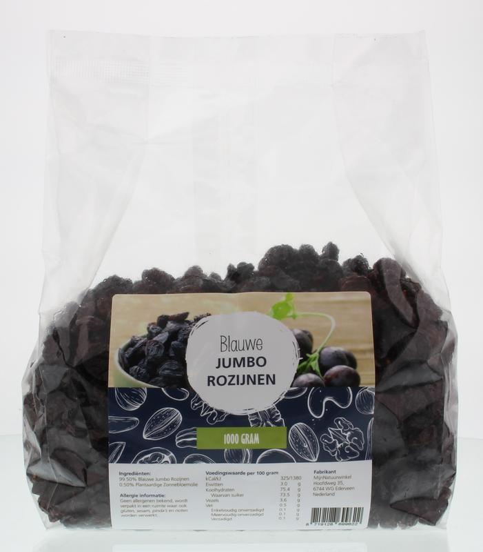 Mijnnatuurwinkel Blauwe Jumbo Rozijnen