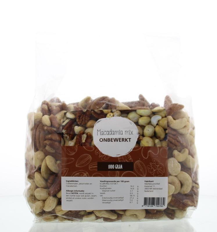 Mijnnatuurwinkel Macadamia Mix Onbewerkt