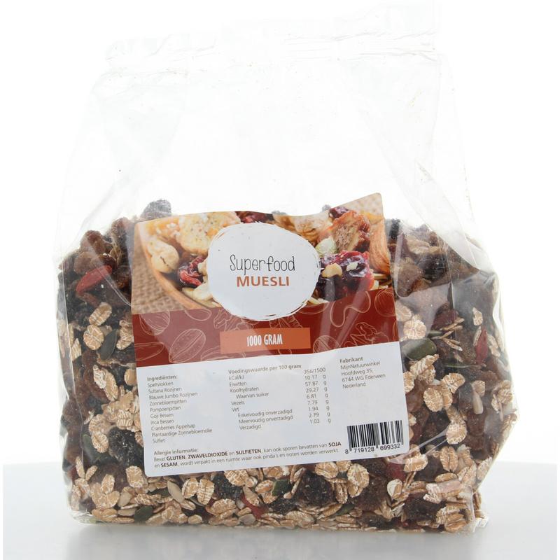 Mijnnatuurwinkel Superfood Muesli