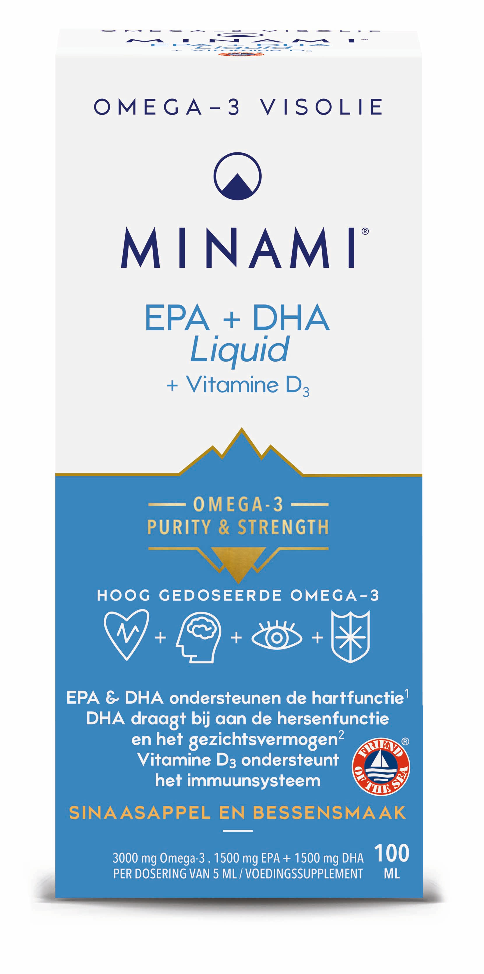 Minami Epa + Dha Liquid Vitamine D3