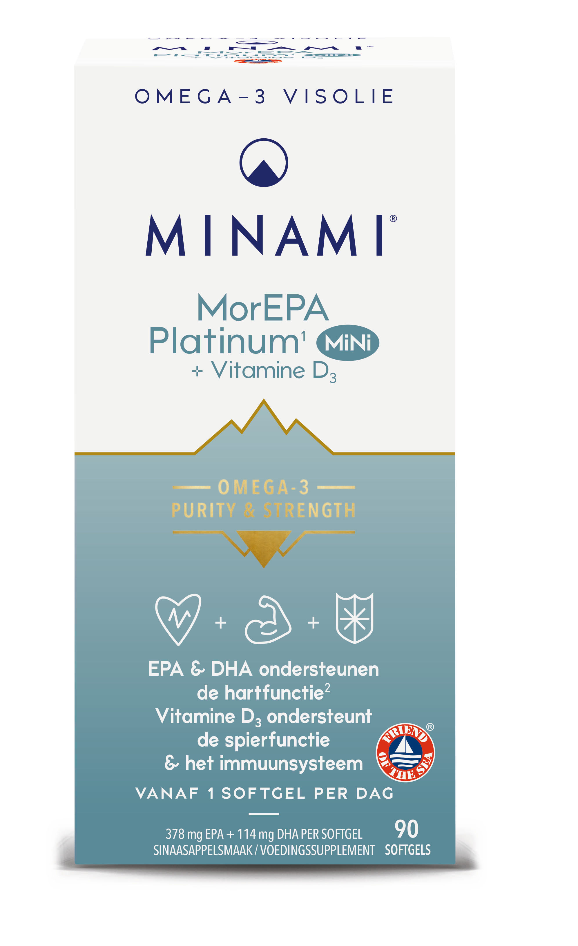 Minami Morepa Platinum Mini + Vitamine D3