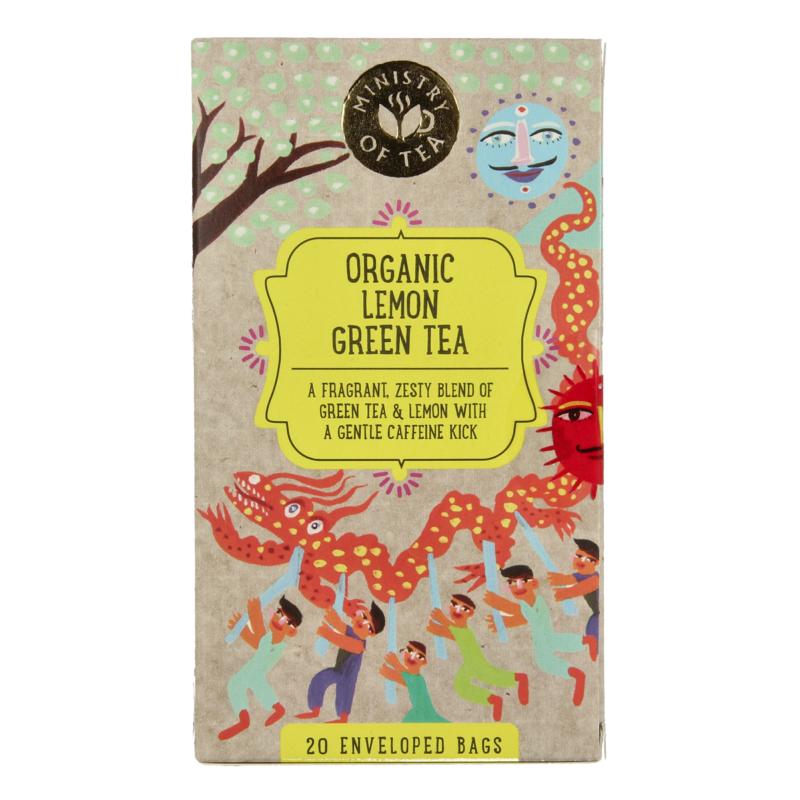 Ministry Of Tea Lemon Green Tea Bio