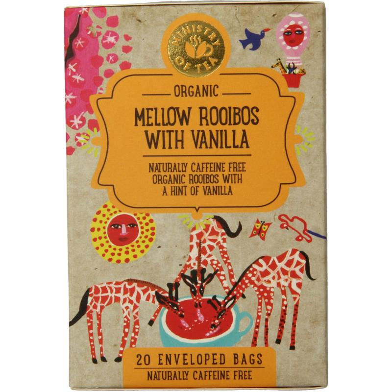 Ministry Of Tea Mellow Vanilla Rooibos Bio