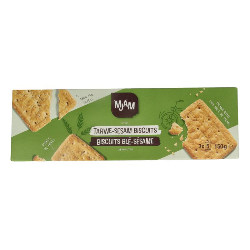 Mjam Biscuits Tarwe Sesam Bio