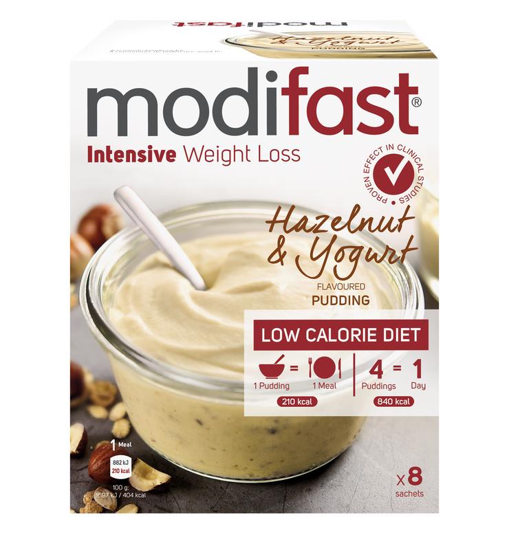 Modifast Intensive Pudding Yogurt Hazelnut