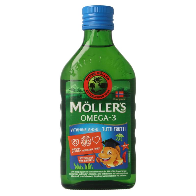 Mollers Omega-3 Levertraan Tutti Frutti