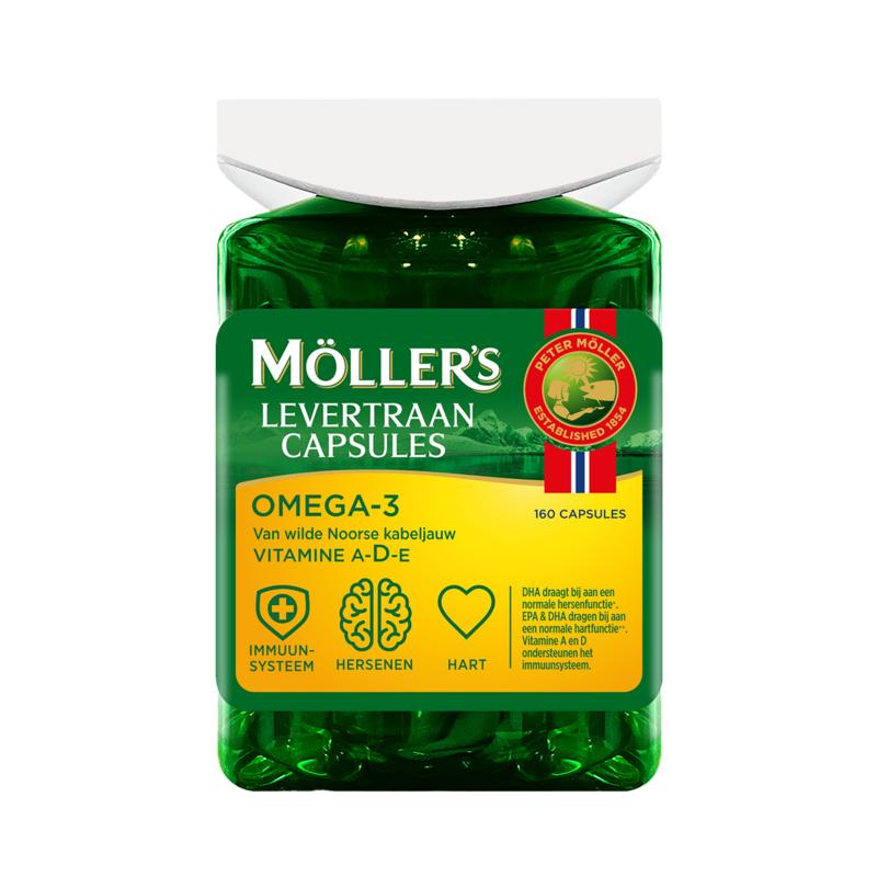 Mollers Omega-3 Levertraancapsules