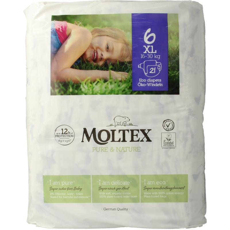 Moltex Pure & Nature Babyluiers Xl