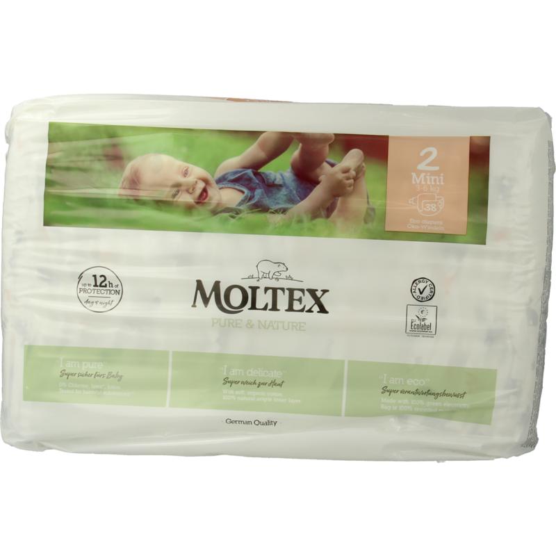 Moltex Pure & Nature Babyluiers Mini