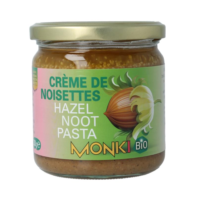 Monki Hazelnootpasta Eko Bio