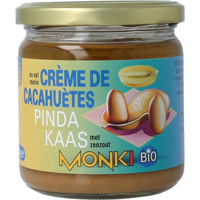 Monki Pindakaas Met Zout Eko Bio