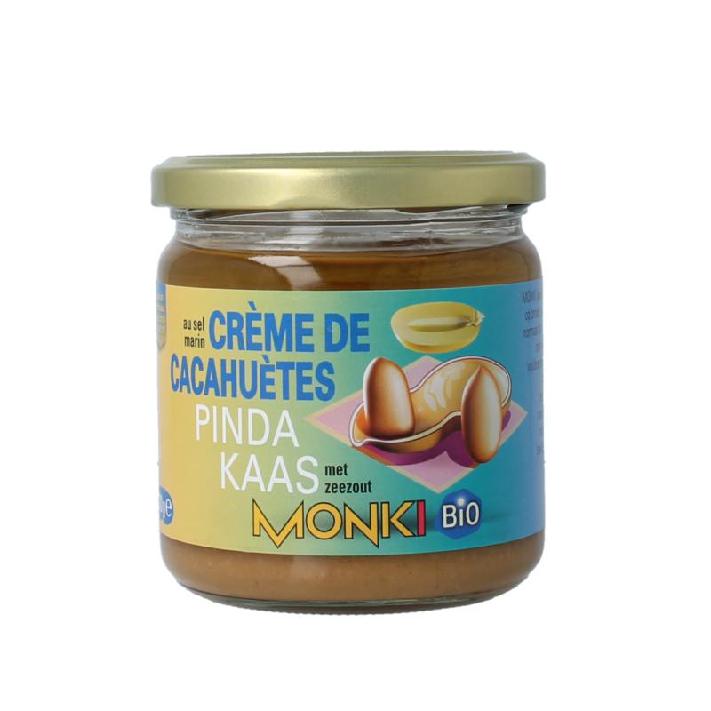 Monki Pindakaas Met Zout Eko Bio
