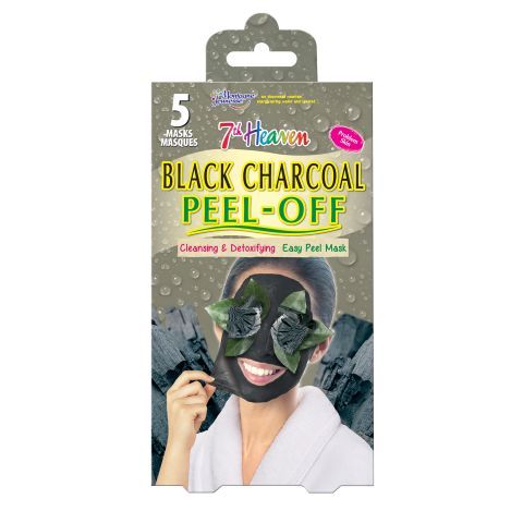 Montagne 7Th Heaven Black Charcoal Peel-Off Multipack