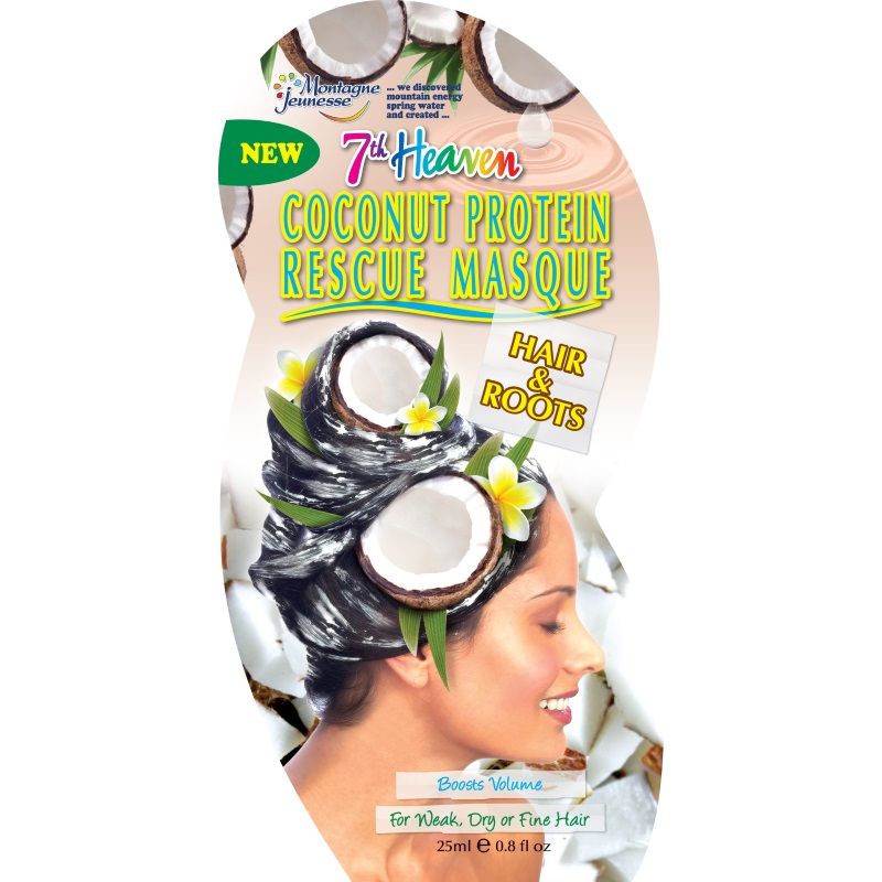 Montagne 7Th Heaven Haarmasker Rescue Coconut Protein