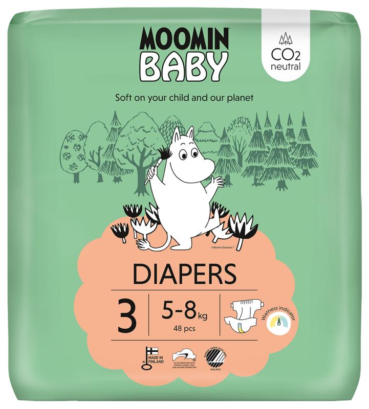Moomin Baby Luiers Maat 3