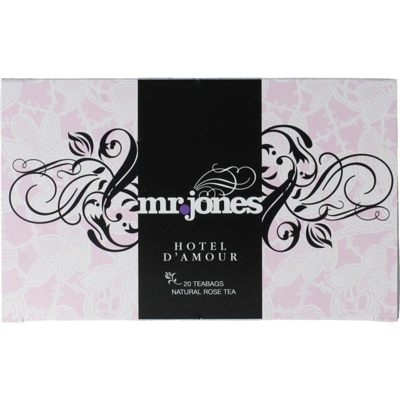 Mr Jones Hotel D Amour Rozen Thee Bio