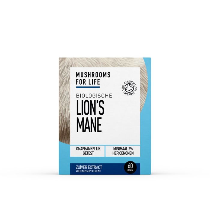 Mushrooms F Life Lion's Mane Poeder Bio
