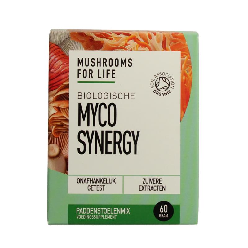 Mushrooms F Life Myco Synergy Poeder Bio