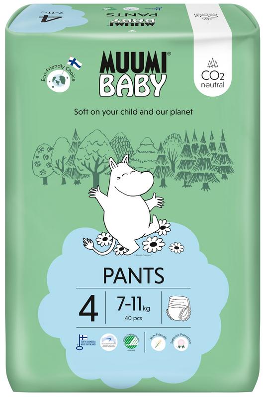 Muumi Baby Baby Luierbroekje 4 7-11Kg