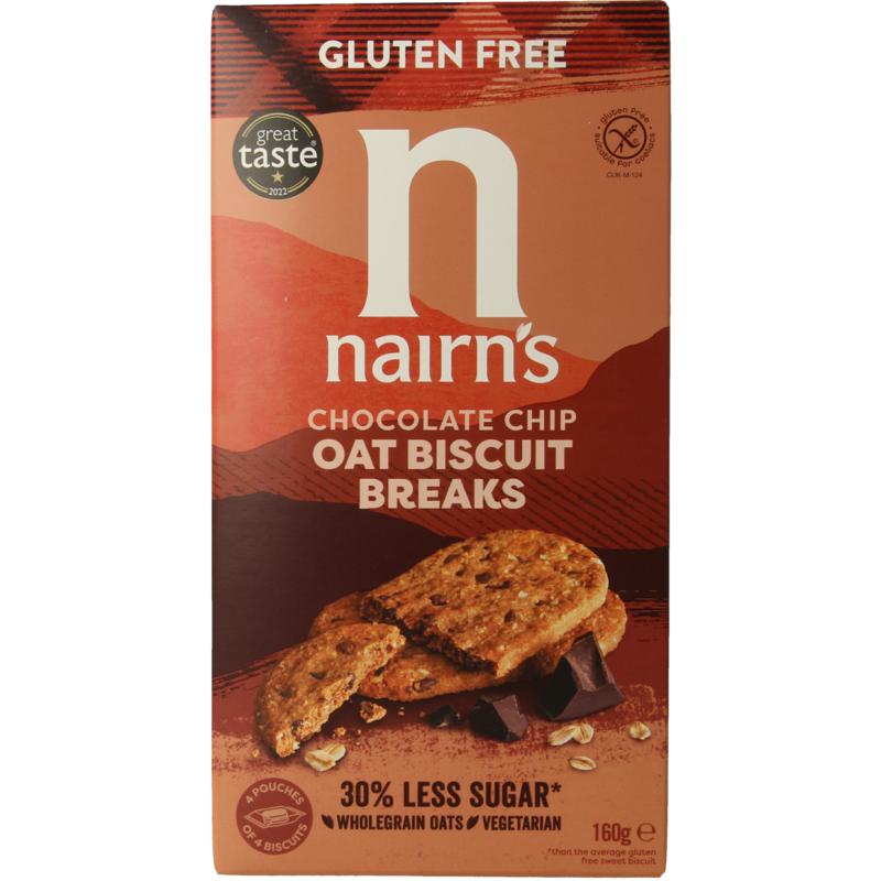 Nairns Biscuit Breaks Oat & Chocolate Chip