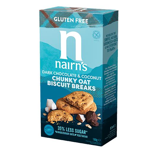 Nairns Biscuit Breaks Pure Chocolade & Kokos