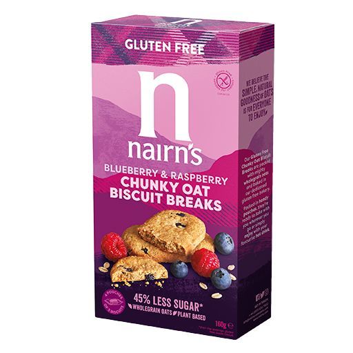Nairns Breakfast Biscuit Blueberry & Raspberry