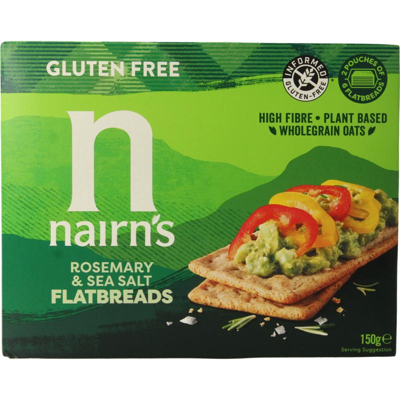 Nairns Flatbread Rosemary & Seasalt