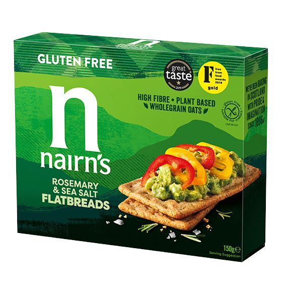 Nairns Flatbread Rosemary & Seasalt