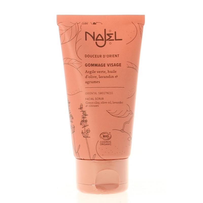 Najel Aleppo Gezichtsscrub Oriental Sweetness
