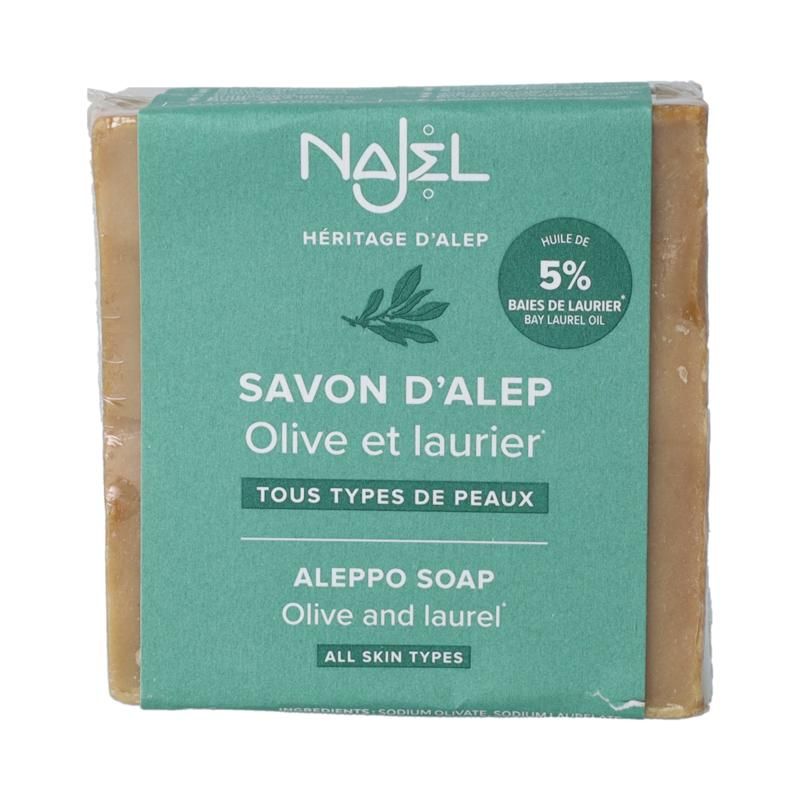 Najel Aleppo Olijf Zeep 5% Laurier