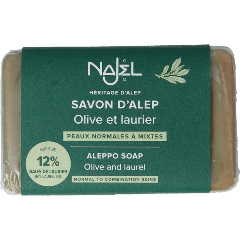Najel Aleppo Zeep Laurier Olie 12%