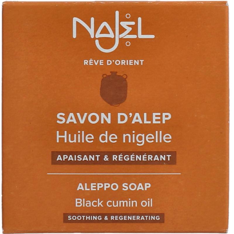 Najel Aleppo Zeep Nigella Olie Zwarte Komijn