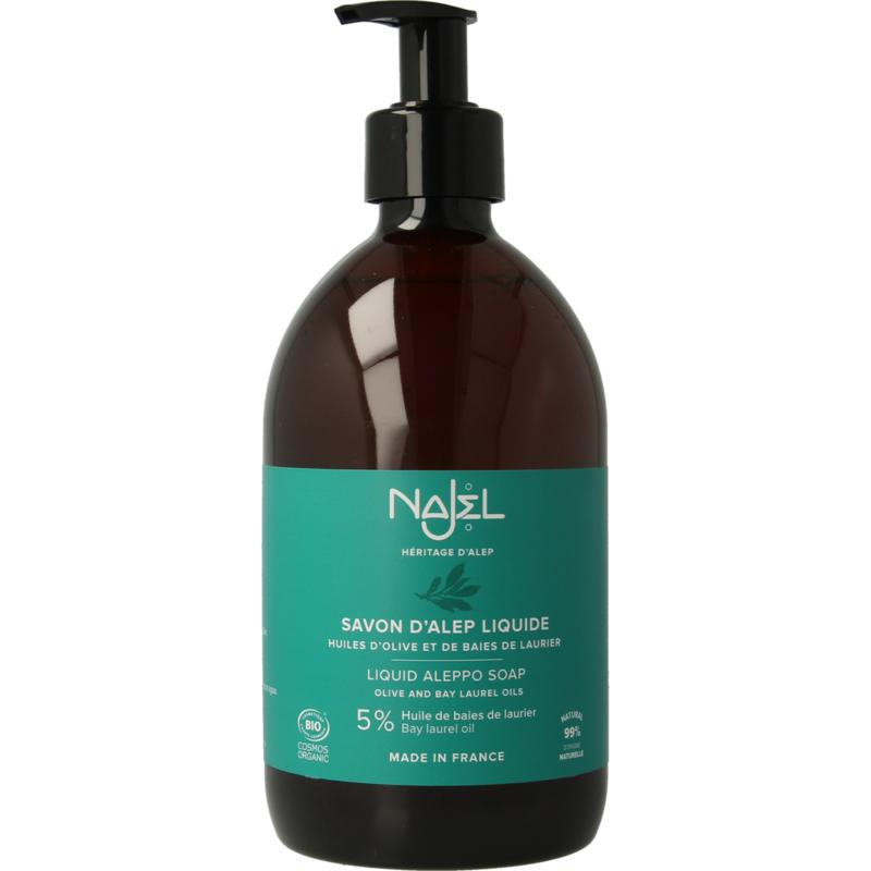 Najel Aleppo Zeep Vloeibaar Pompflacon