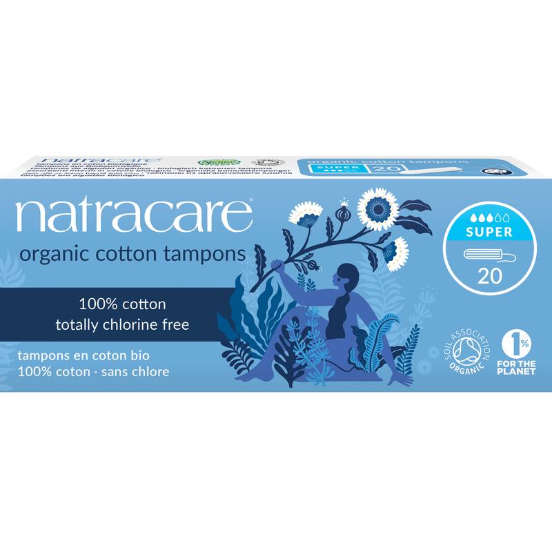Natracare Tampons Katoen Super